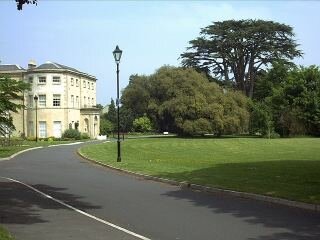 Leading up to Beechfield House.