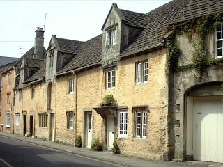 Church St with it's distinctive weavers cottages.