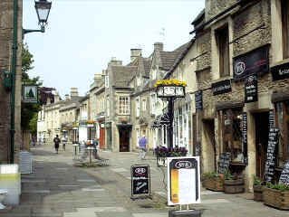 Shops with character.