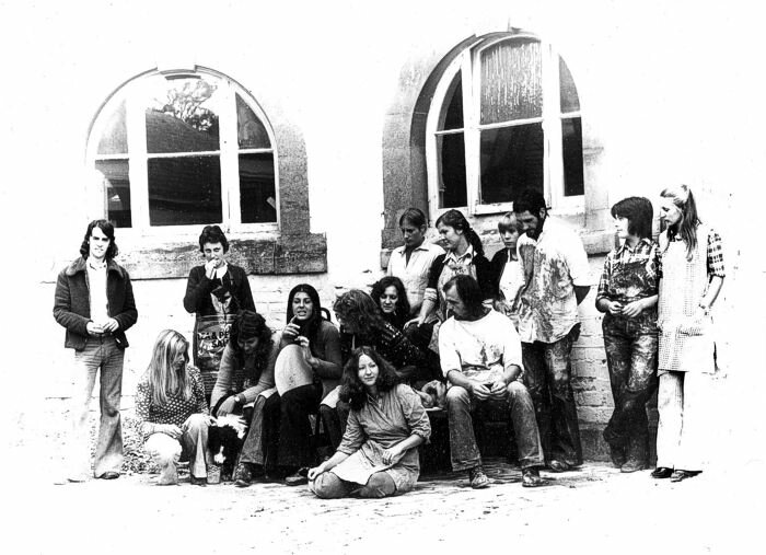 larger photo of the potters group 1973/74