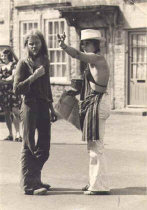 A Layabout in Lacock - 1974